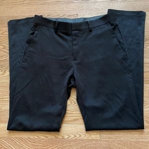 Kenneth Cole Reaction mens 30x32 black dress pants